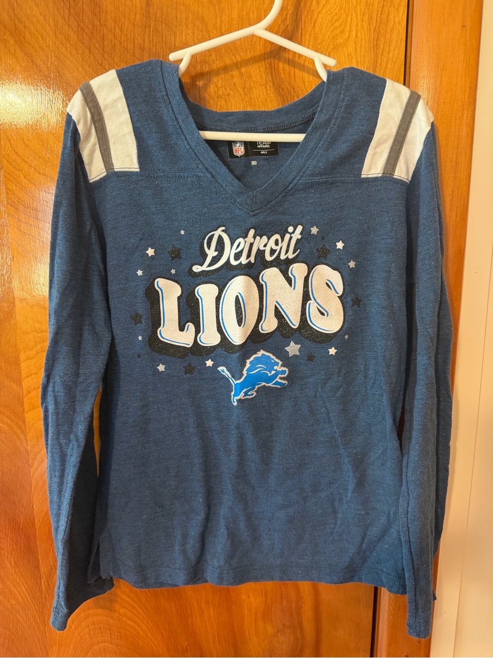 Girls Detroit Lions shirt